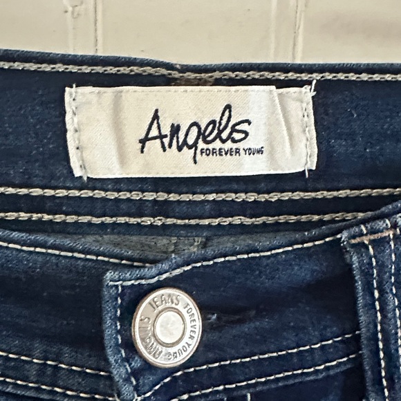 Angels Forever Young Blue Skinny Jeans sz 4 - Picture 8 of 15